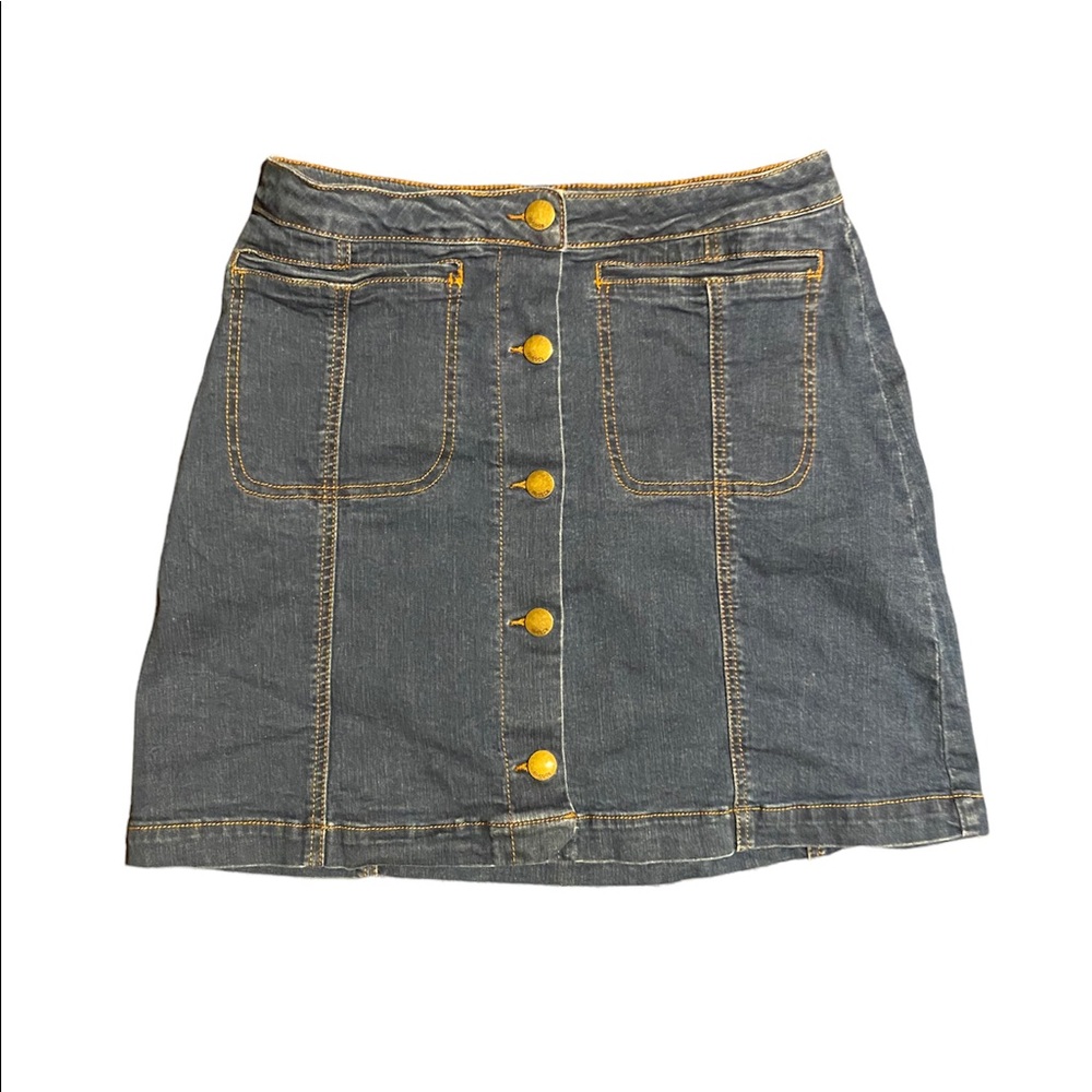 Mini jeans skirt